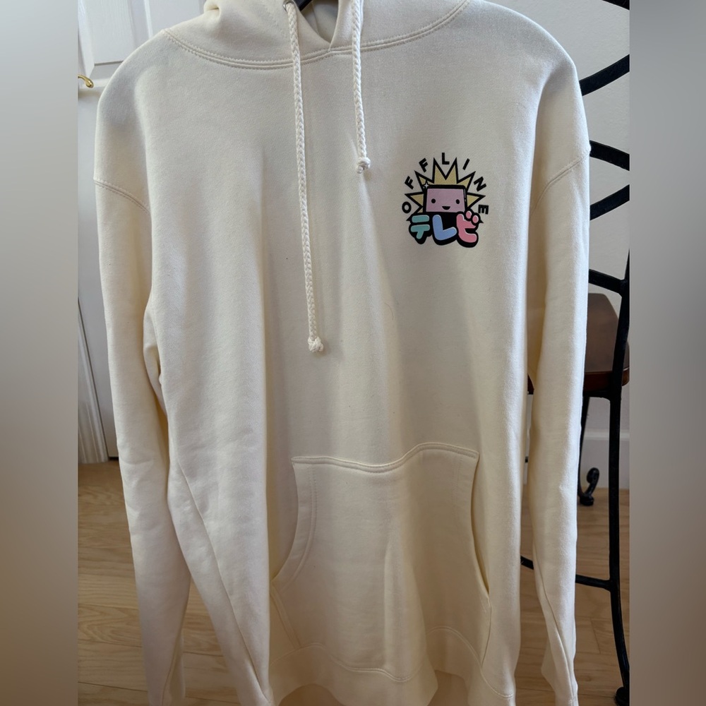 Offline TV Men’s Cream Sweatshirt